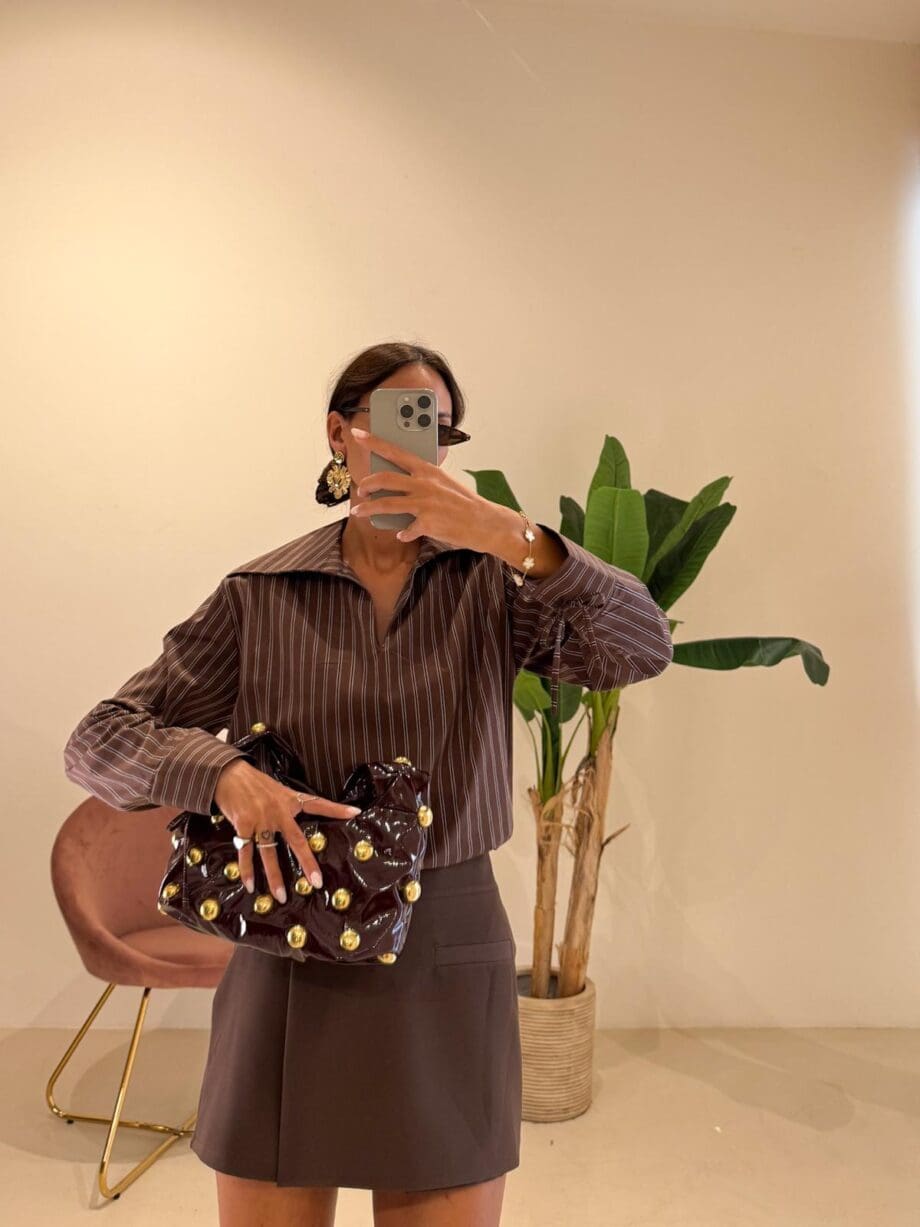Camicia bacchetta e fiocchetti