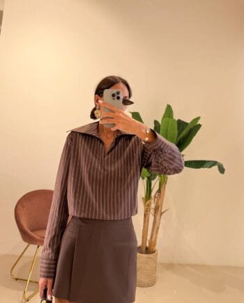 Camicia bacchetta e fiocchetti