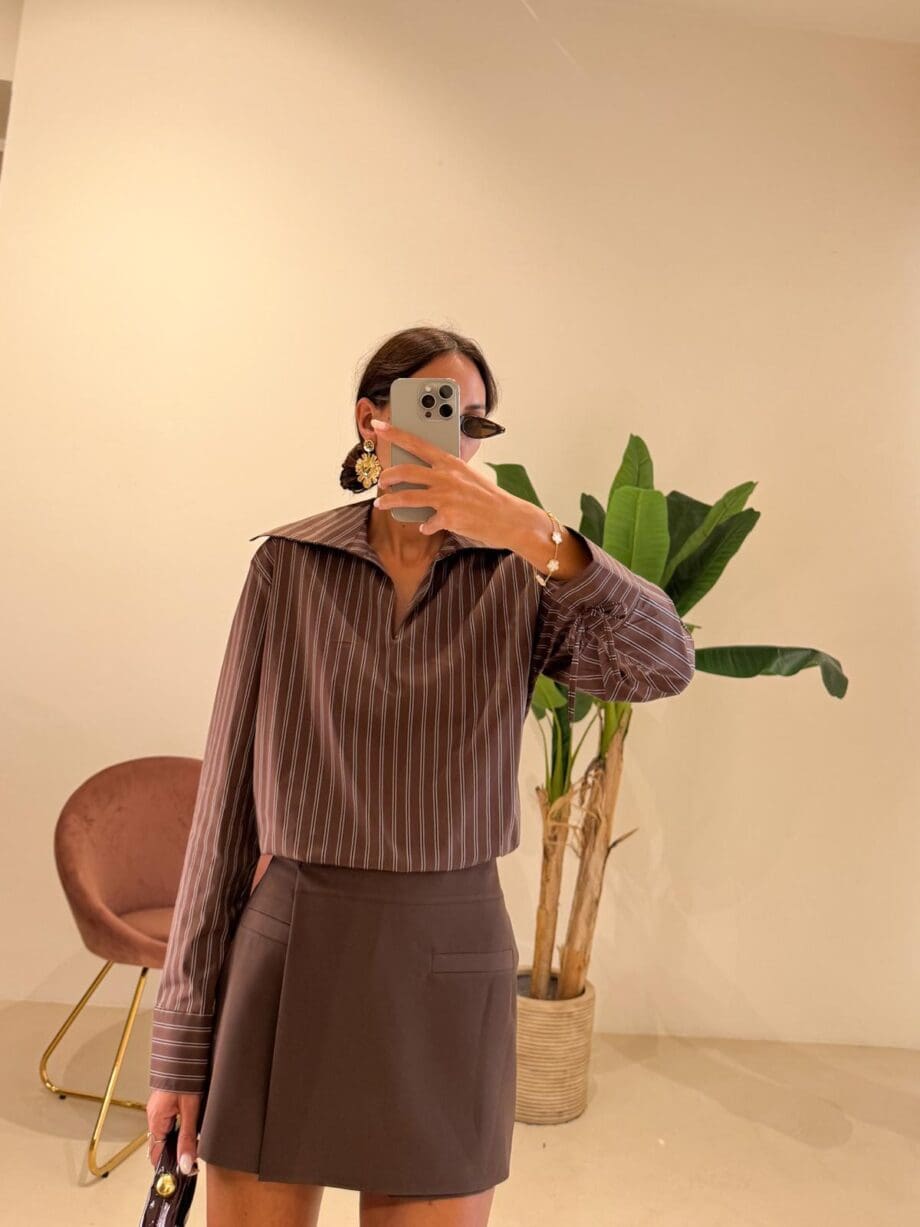 Camicia bacchetta e fiocchetti