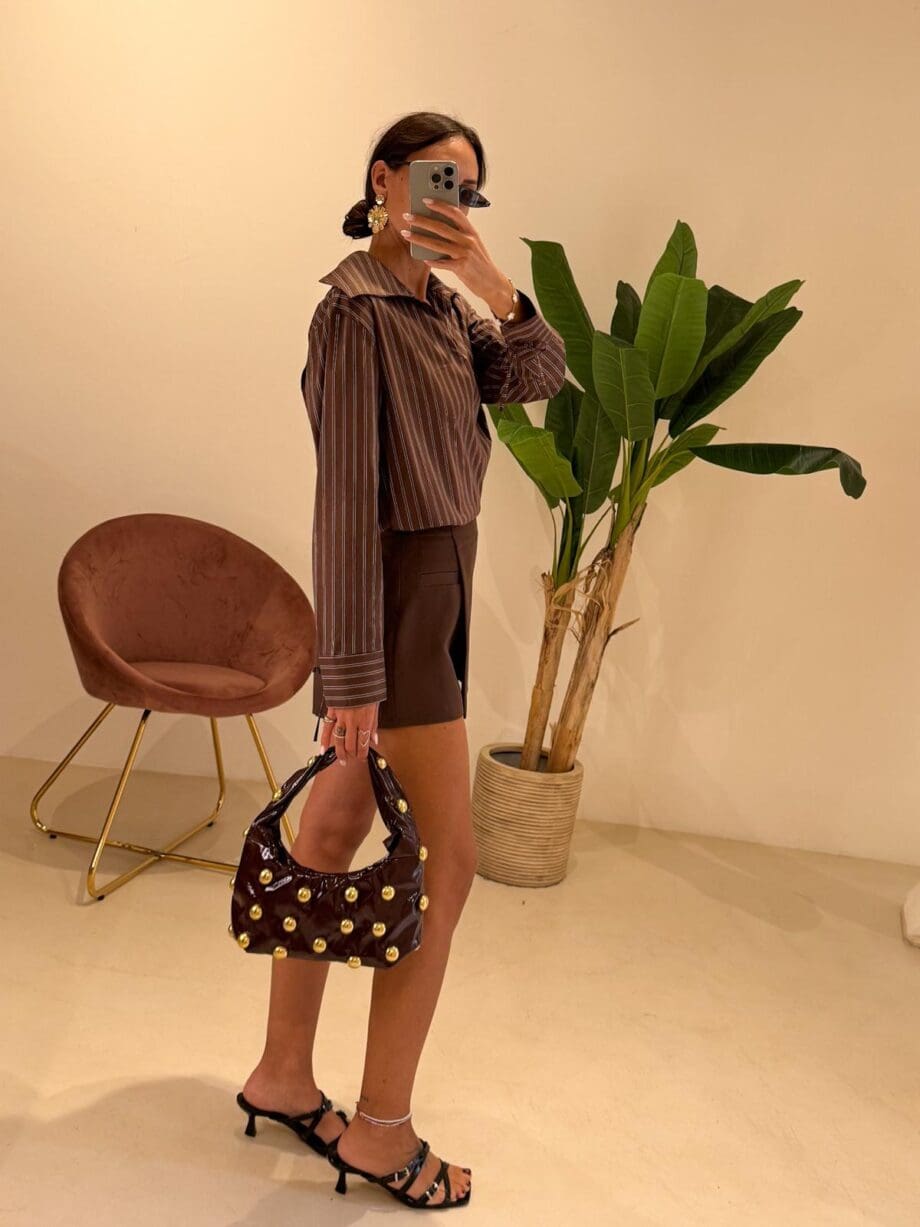 Camicia bacchetta e fiocchetti