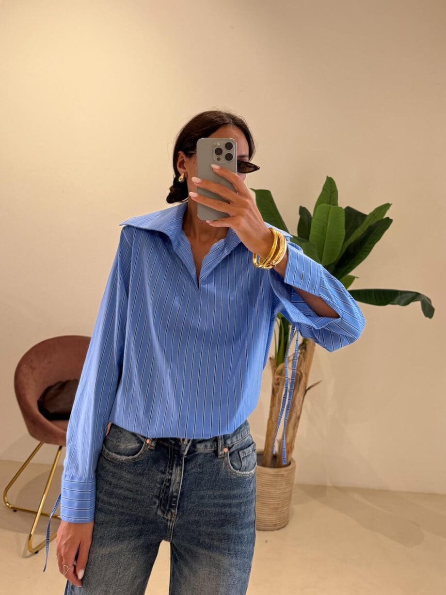 Camicia bacchetta e fiocchetti