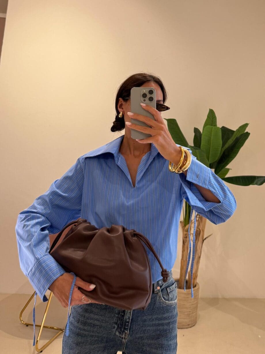 Camicia bacchetta e fiocchetti