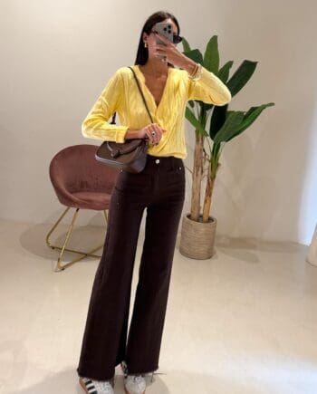 Cardigan treccia
