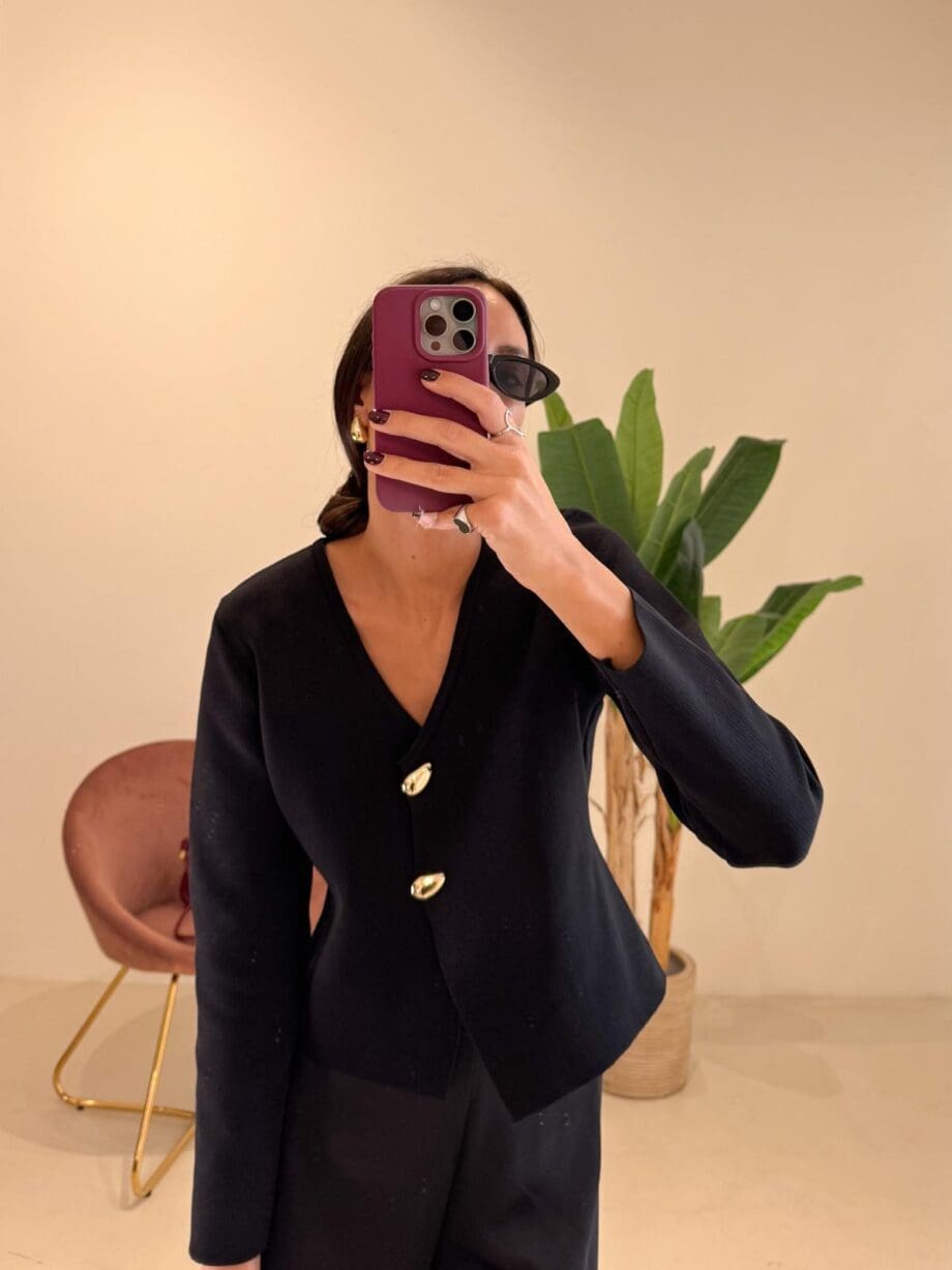 Cardigan Bottone Goccia