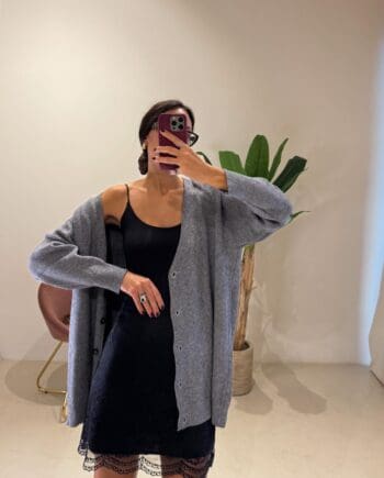 Gonna pizzo nera
