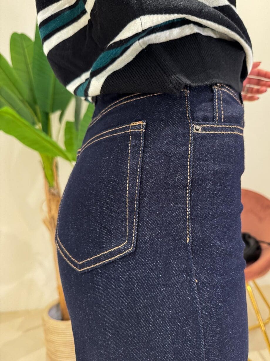 Jeans rovescia blu