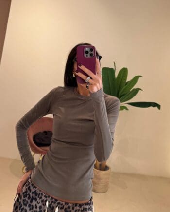 T shirt basic girocollo