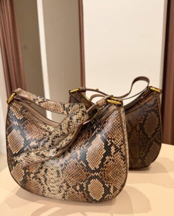 Bag mezzaluna Snake