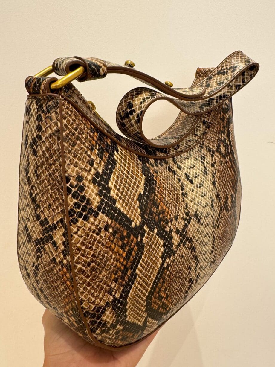 Bag mezzaluna Snake
