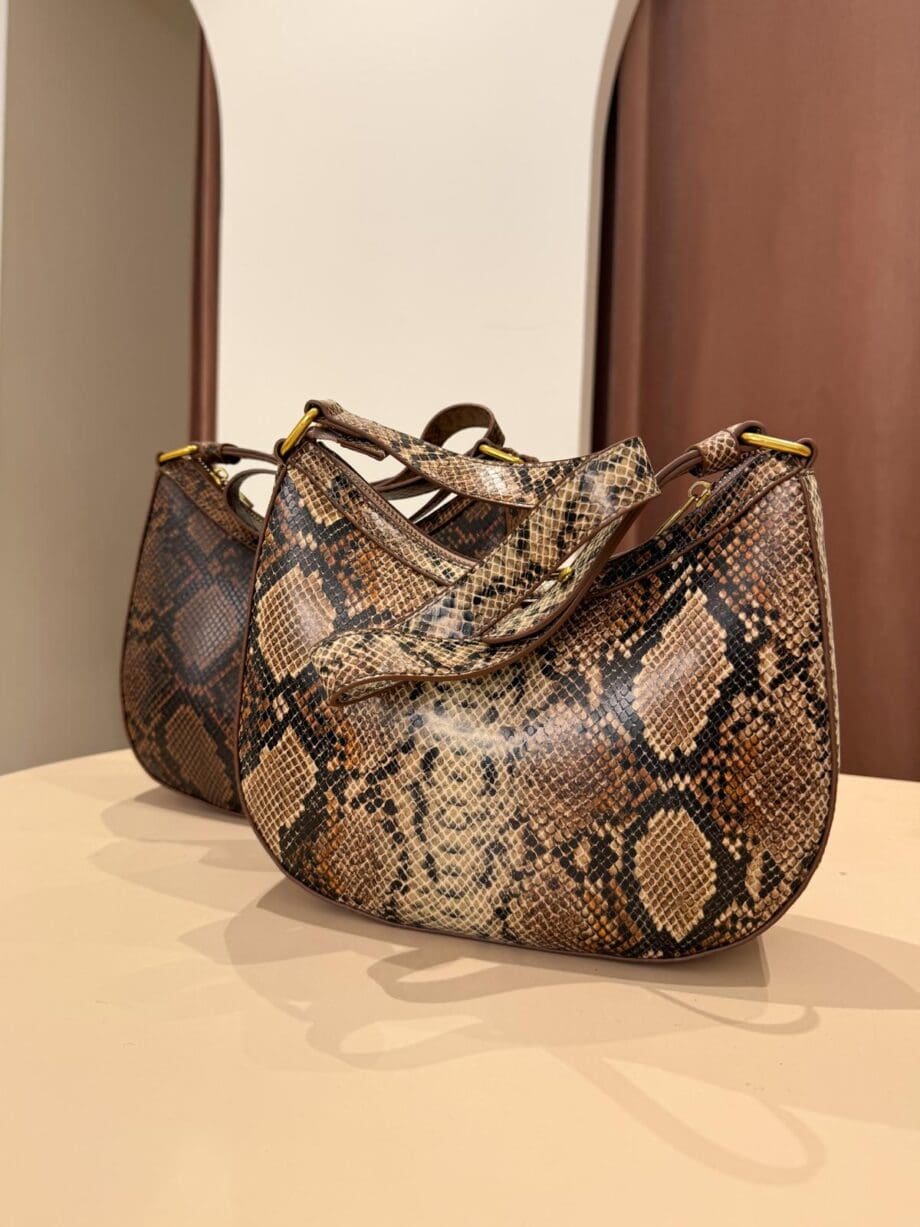 Bag mezzaluna Snake