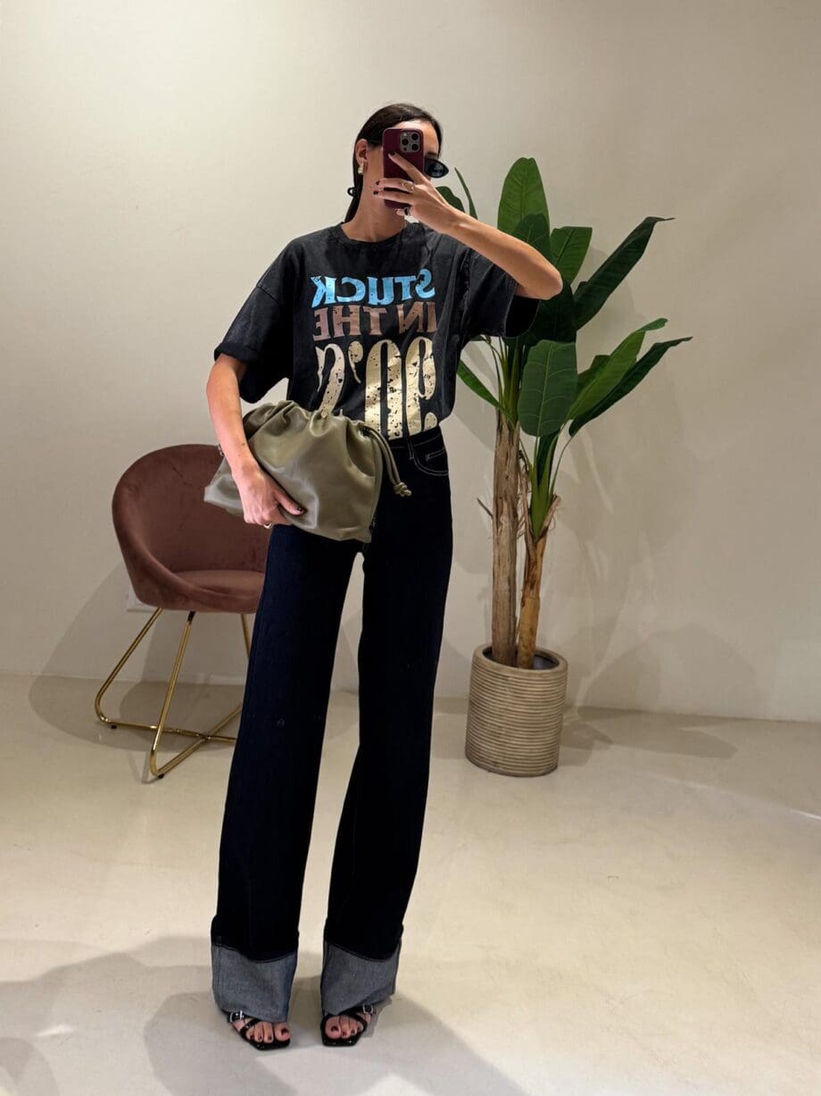 T-shirt stone whash