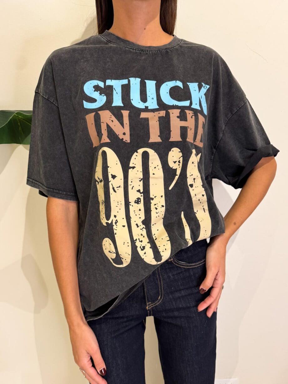 T-shirt stone whash