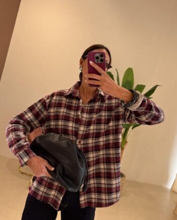 Camicia stampa check