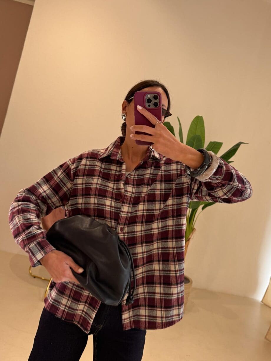Camicia stampa check