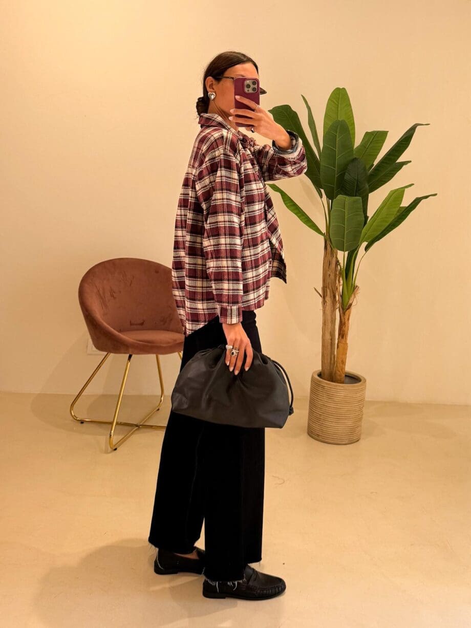 Camicia stampa check