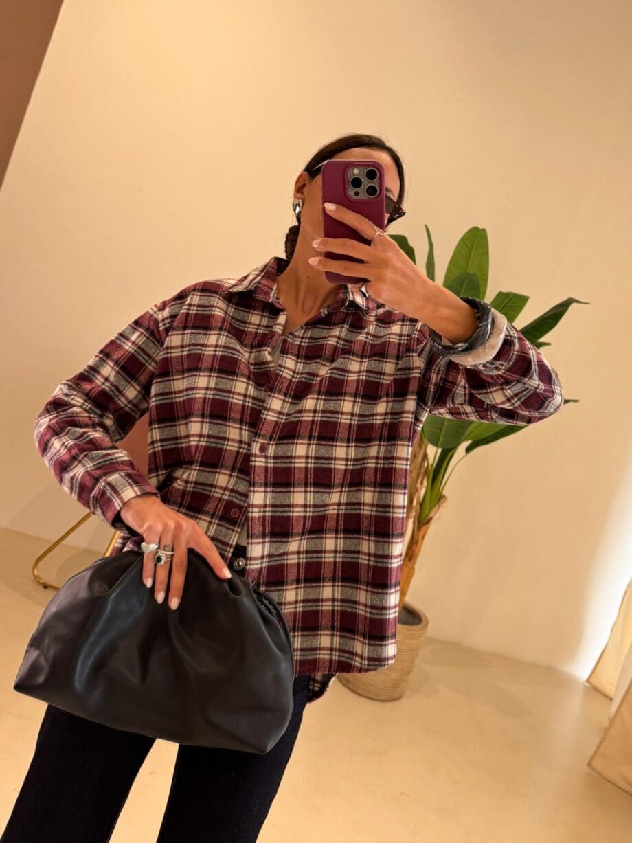 Camicia stampa check