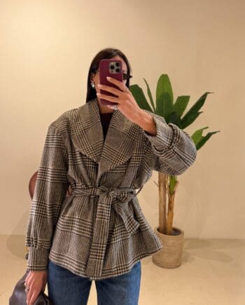 Giacca Check Susy
