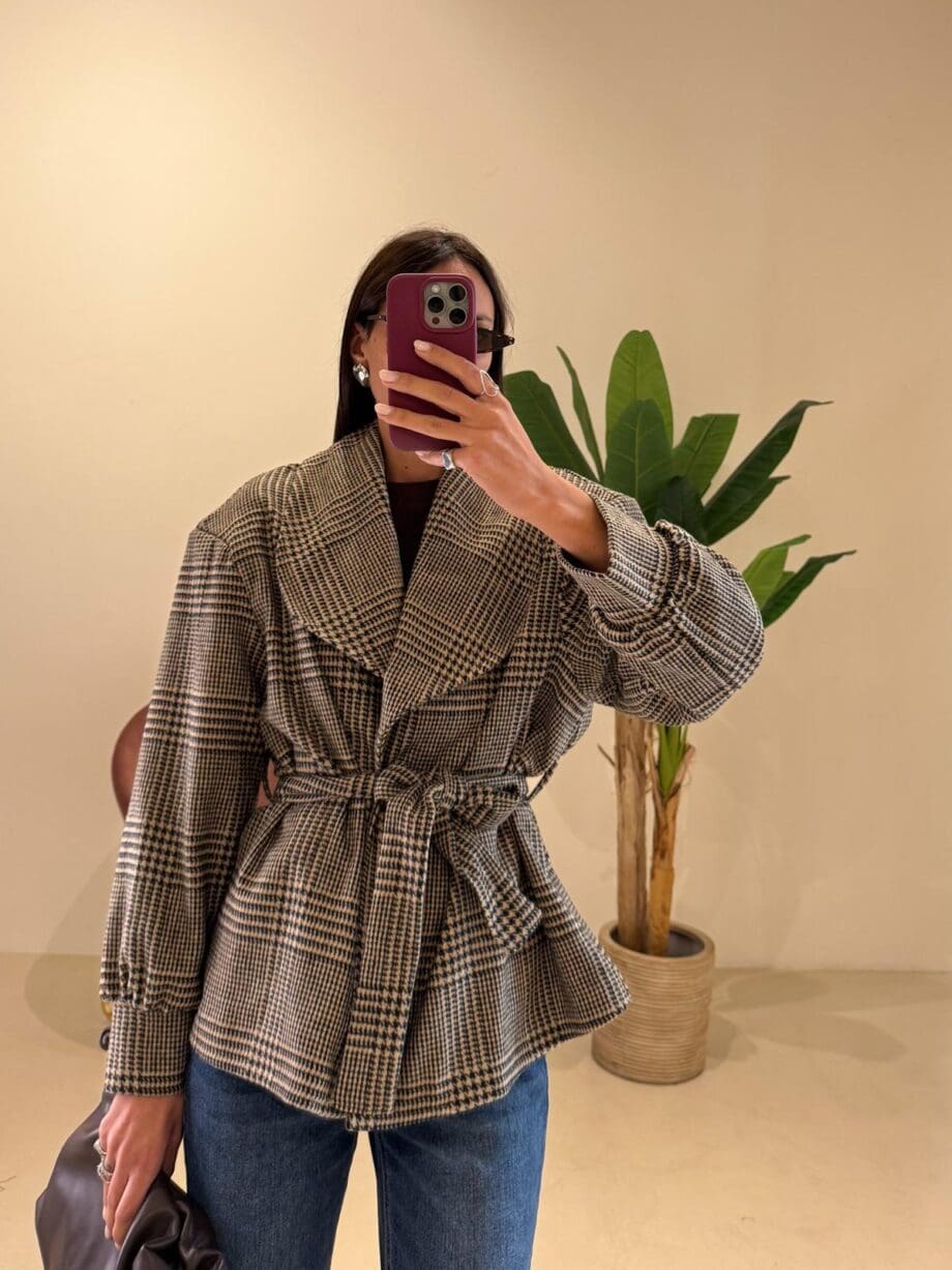Giacca Check Susy