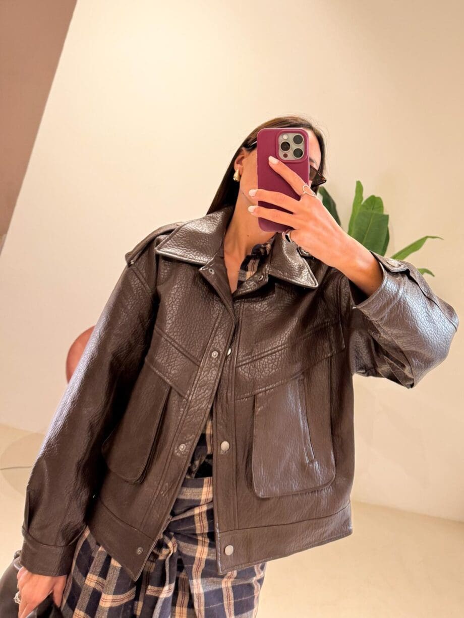 bomber ecopelle