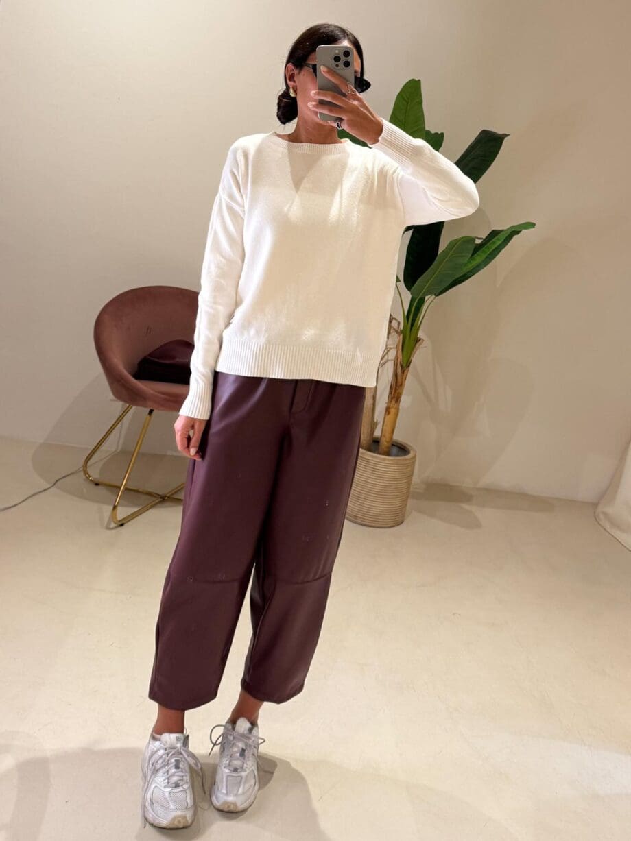Pullover girocollo