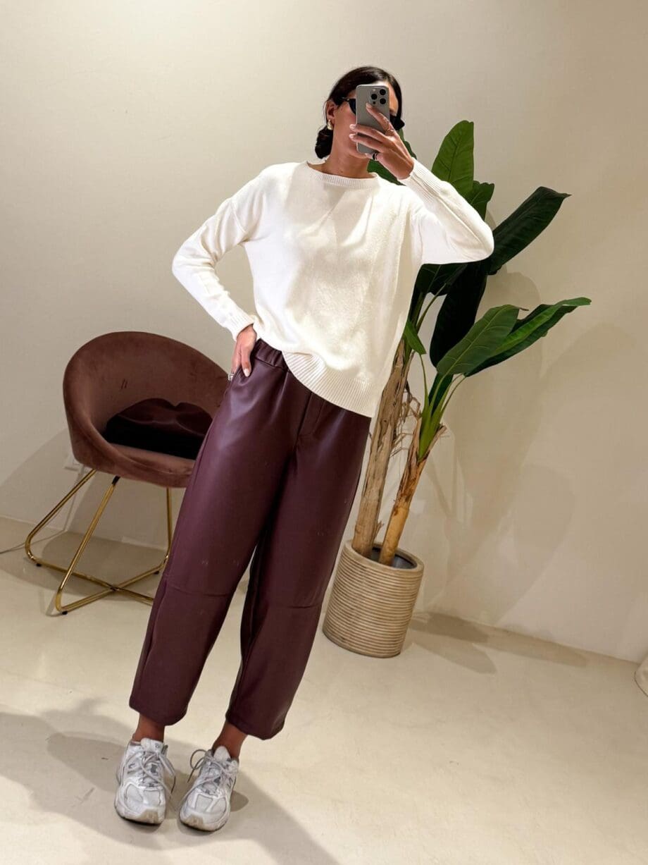 Pullover girocollo