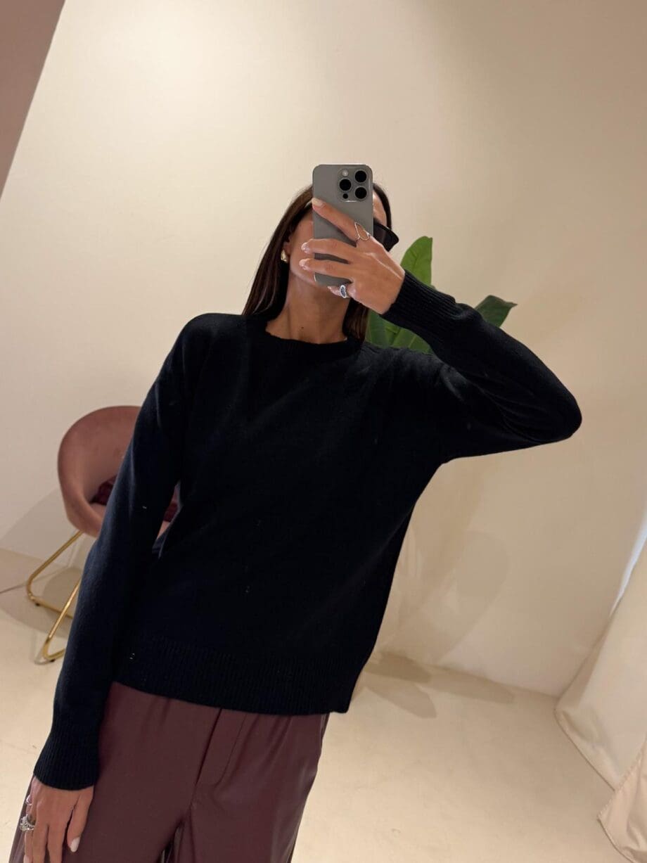 Pullover girocollo