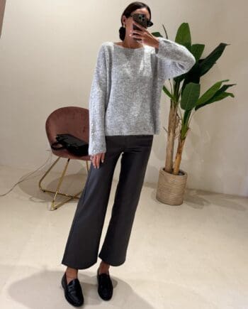 Trombetta ecopelle Grey