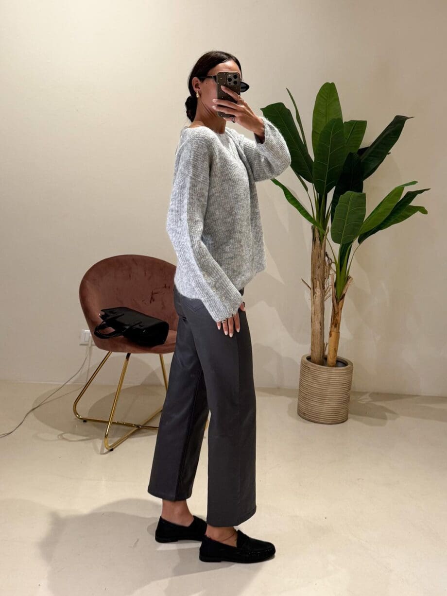 Trombetta ecopelle Grey