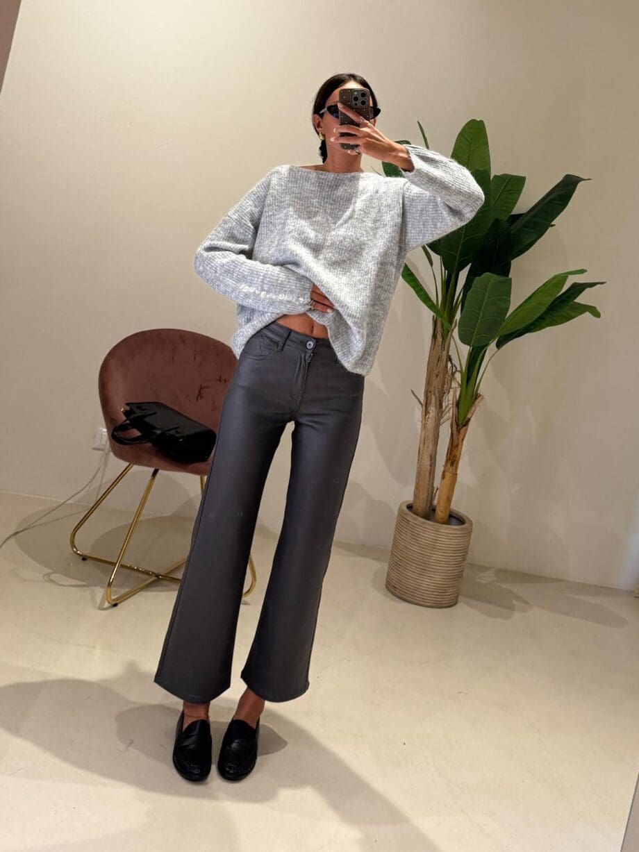 Trombetta ecopelle Grey