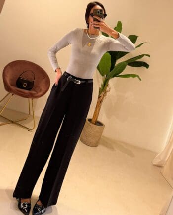 Pantalone Elegante Black