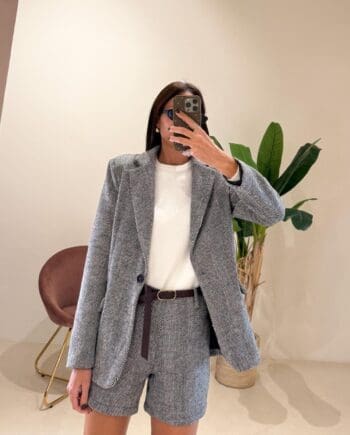 Giacca bottone spigata